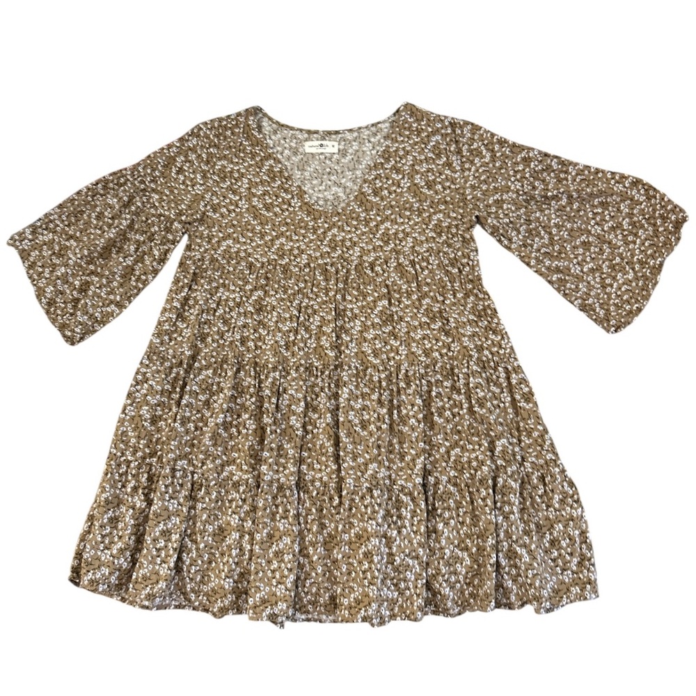 Natural Life Charlotte Boho Tiered Floral Dress size M - Picture 2 of 8